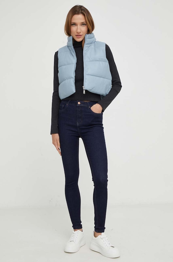 Answear.LAB ujjatlan D23871.hjs kék WZ23