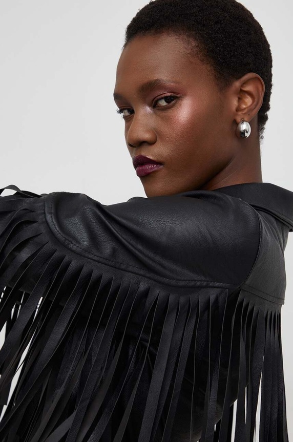 Answear.LAB rövid kabát X NO SHAME limitált kollekció 4359.IJS fekete