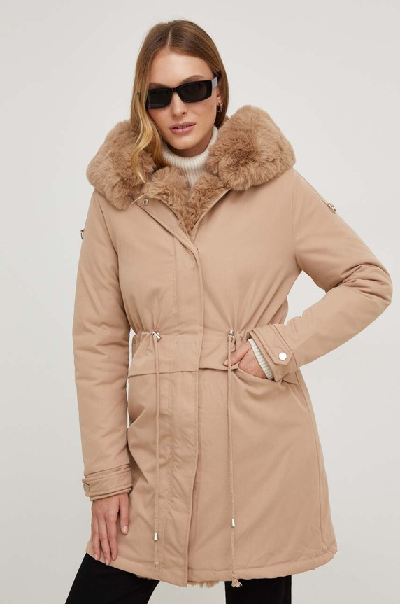 Answear.LAB Lab giacca parka foderato beige 2089.fh
