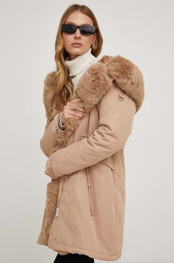 Answear.LAB Lab giacca parka beige 2089.fh
