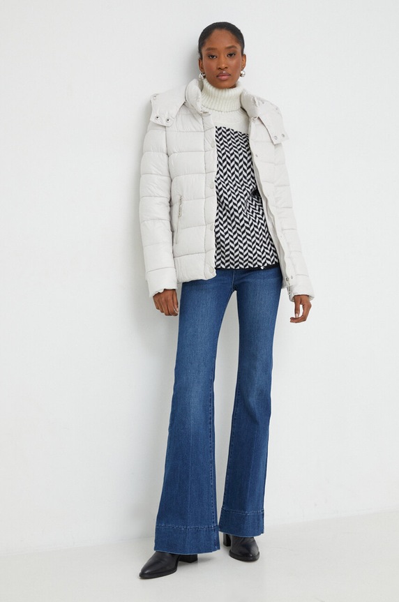 Answear Lab kurtka MB01781.HWK beżowy WZ23