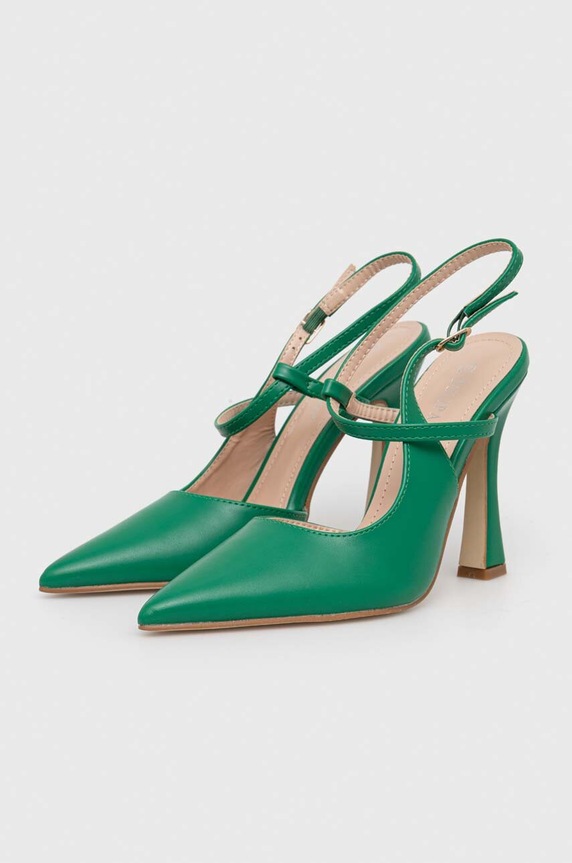 Answear Lab szpilki 3851.HKK zielony WZ23