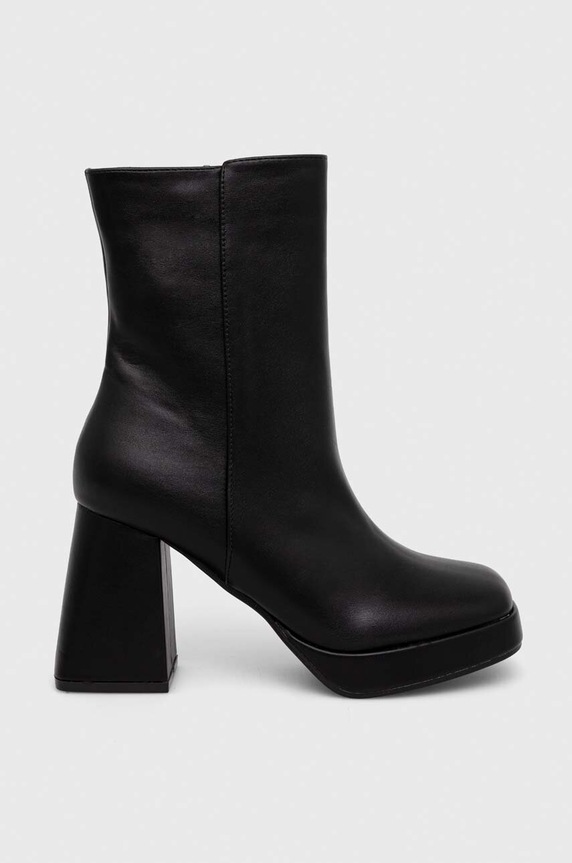 Answear.LAB bokacsizma magas fekete vb22550.idb