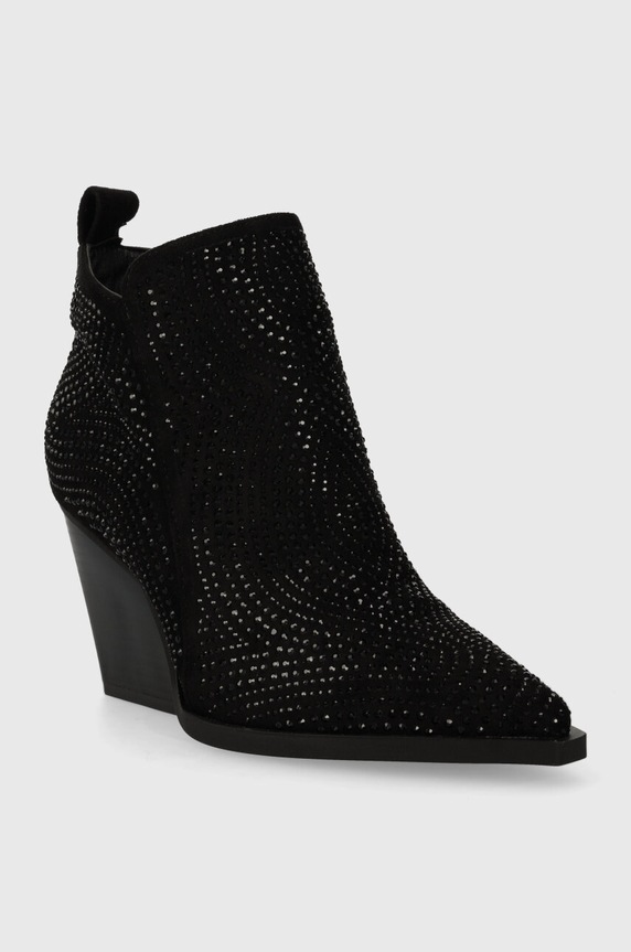 Answear.LAB cowboy csizma ZX021.hjs fekete WZ23
