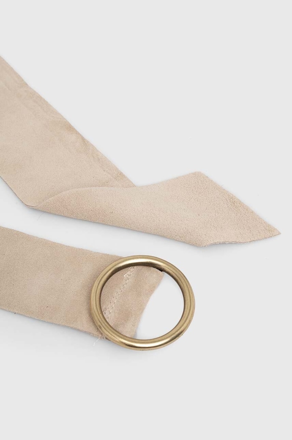Accessori Answear.LAB Lab cintura in pelle scamosciata sc.HWK beige
