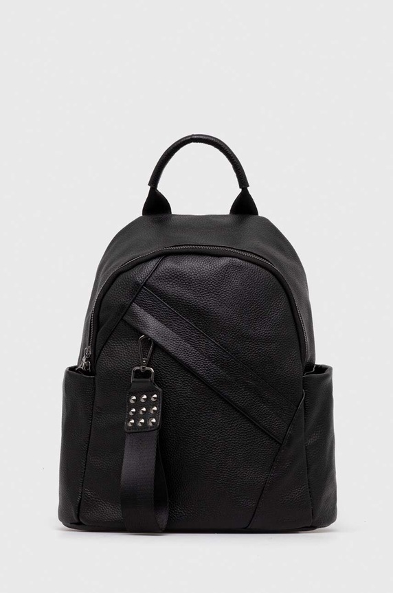 Answear.LAB bőr hátizsák nappa bőr fekete bag3.cdb