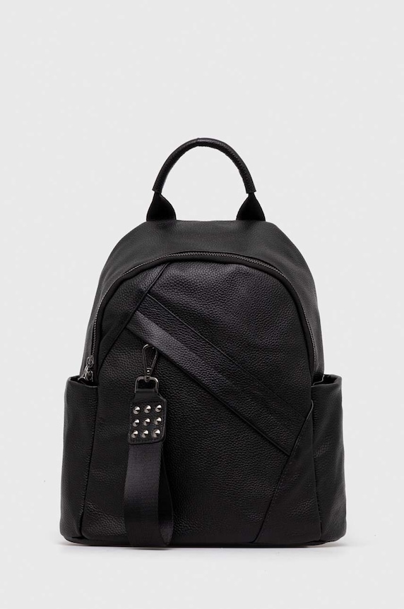 Answear.LAB bőr hátizsák nappa bőr fekete bag3.cdb