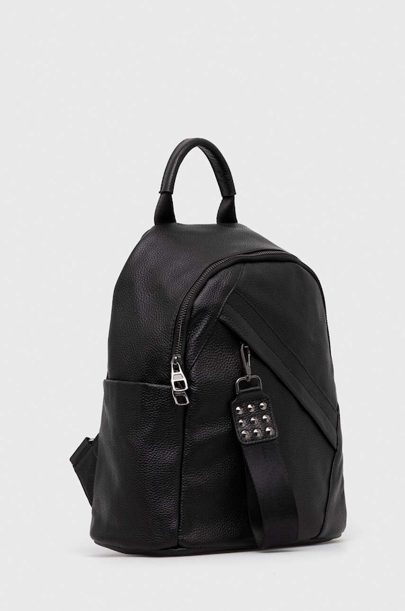 Answear.LAB bőr hátizsák bag3.cdb fekete WZ23
