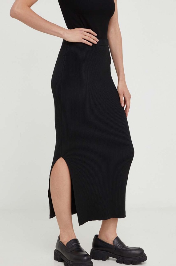 Answear.LAB szoknya sima fekete 202320.HWK