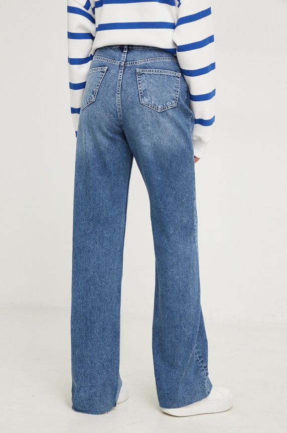 Odzież Answear Lab jeansy w.1384.TWK granatowy