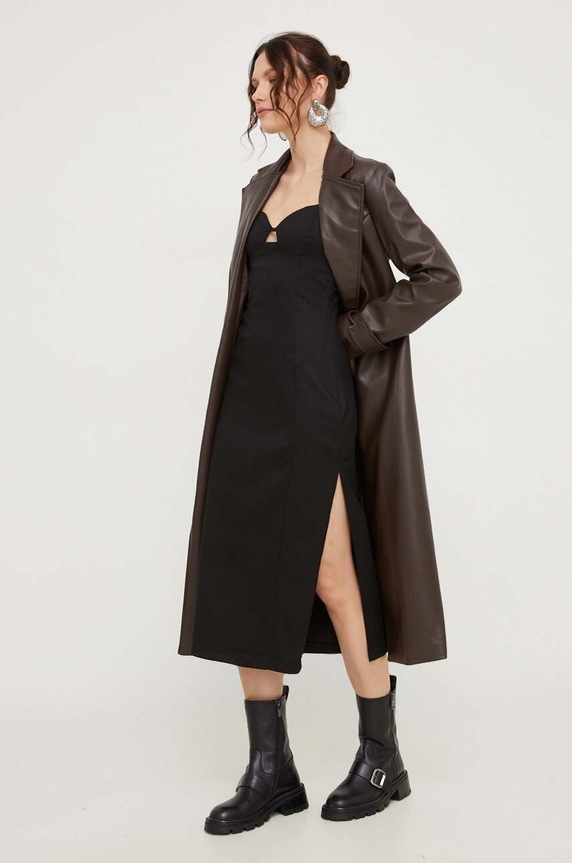 Answear.LAB sukienka 31820.tjs czarny WZ23