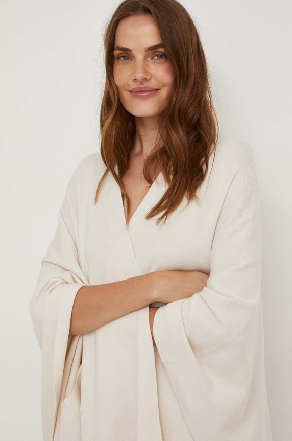 Answear Lab poncho bej B82902.HWK