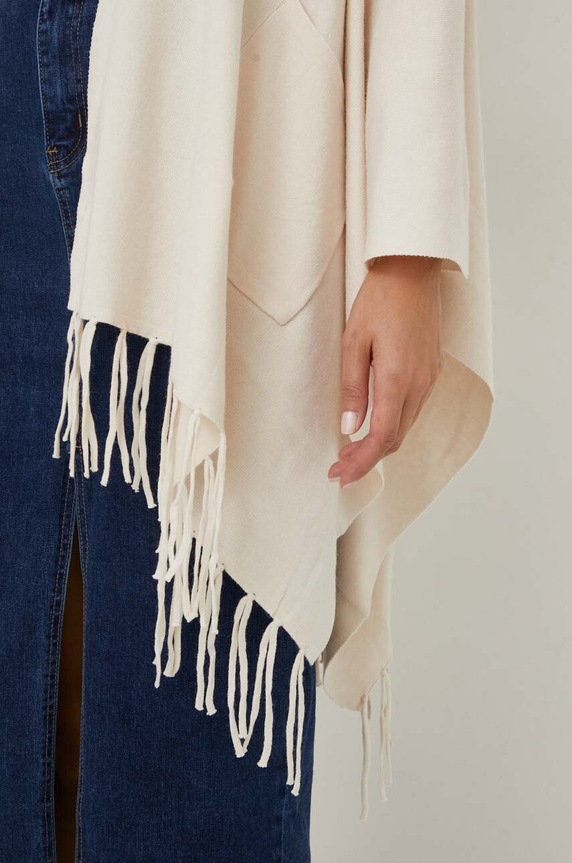 Answear Lab poncho B82902.HWK bej