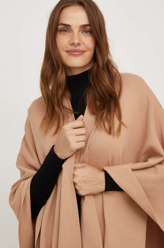 Answear.LAB poncho beżowy B82902.HWK