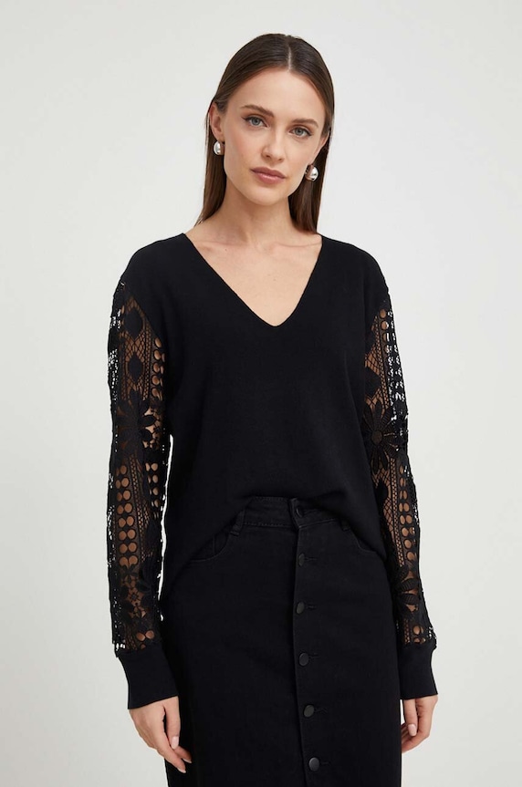 Answear.LAB sweter pozostałe czarny Z8952.HWK
