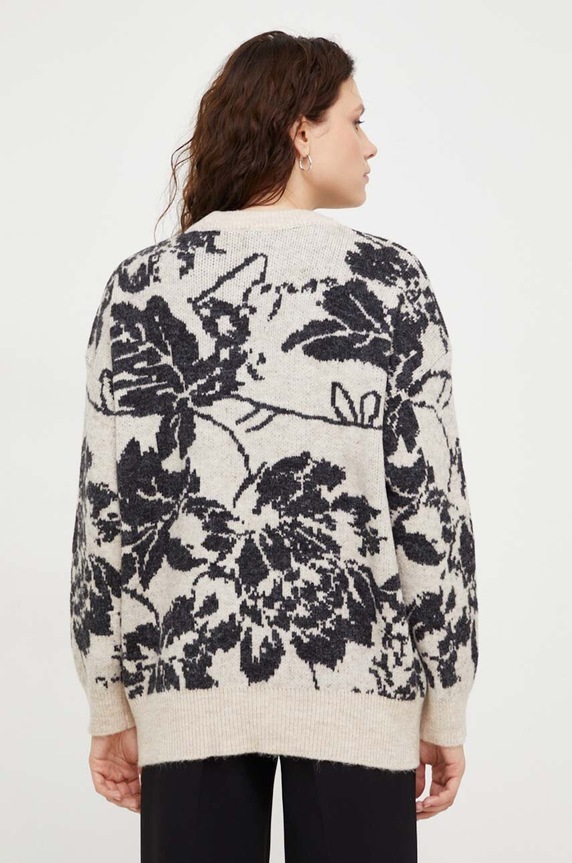 Odzież Answear Lab sweter z wełną 70271.tw beżowy