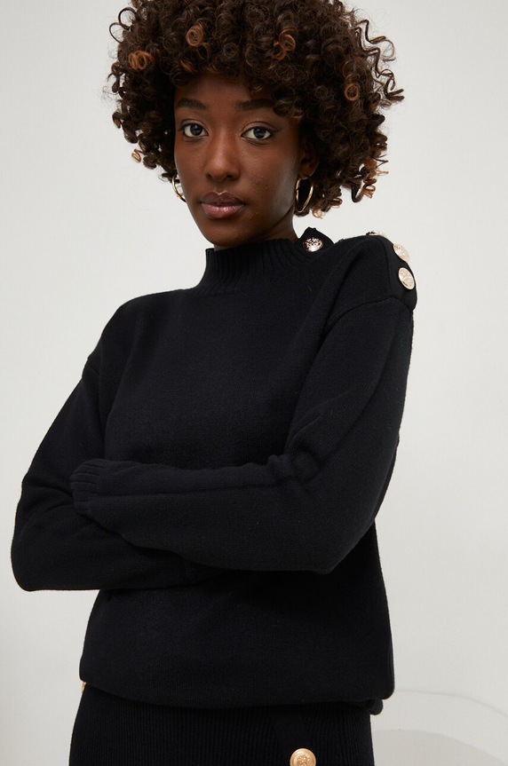 Answear Lab sweter czarny FT5566.HWK