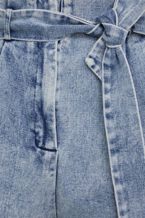 Answear Lab pantaloni scurti jeans KB23P222.HKK albastru