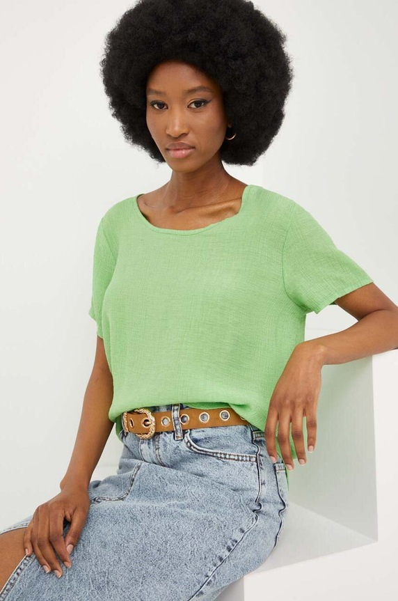 Îmbrăcăminte Answear Lab tricou 23396.1WK verde