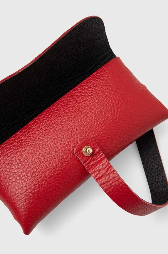 Answear.LAB bőr szemüvegtok 393a..FKK piros WW25