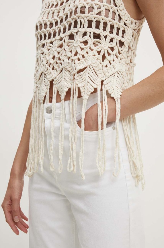 Answear Lab bluza A22172.HWK bej