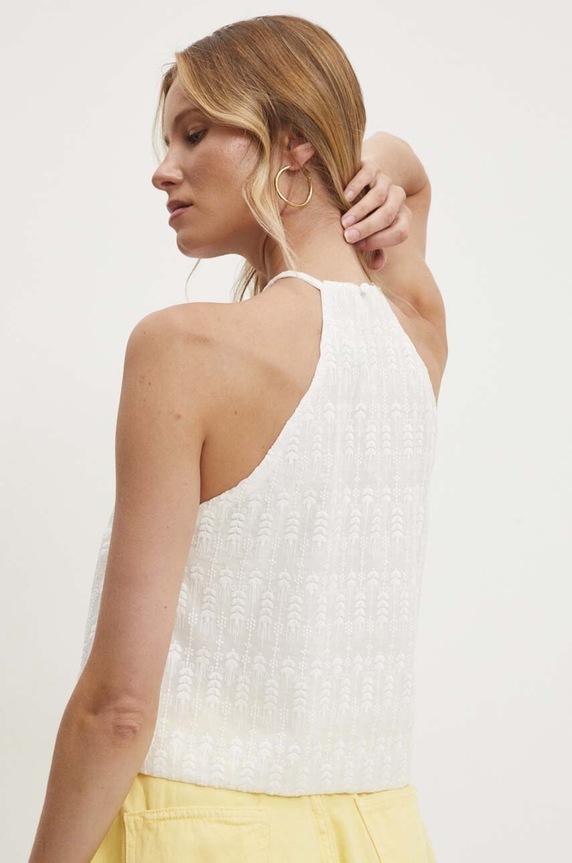 Ruházat Answear.LAB top 4443.FKK fehér