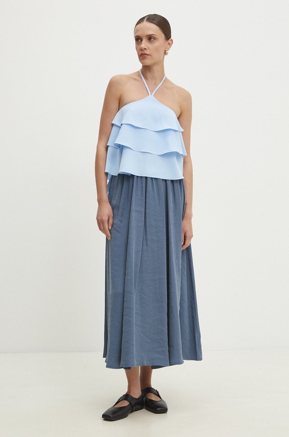 Μπλουζάκι Answear.LAB 18145.tjs μπλε WZ24