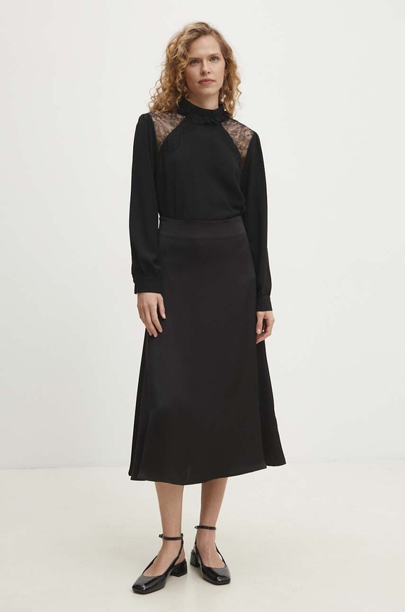 Answear.LAB bluzka 8198.fh czarny WZ24