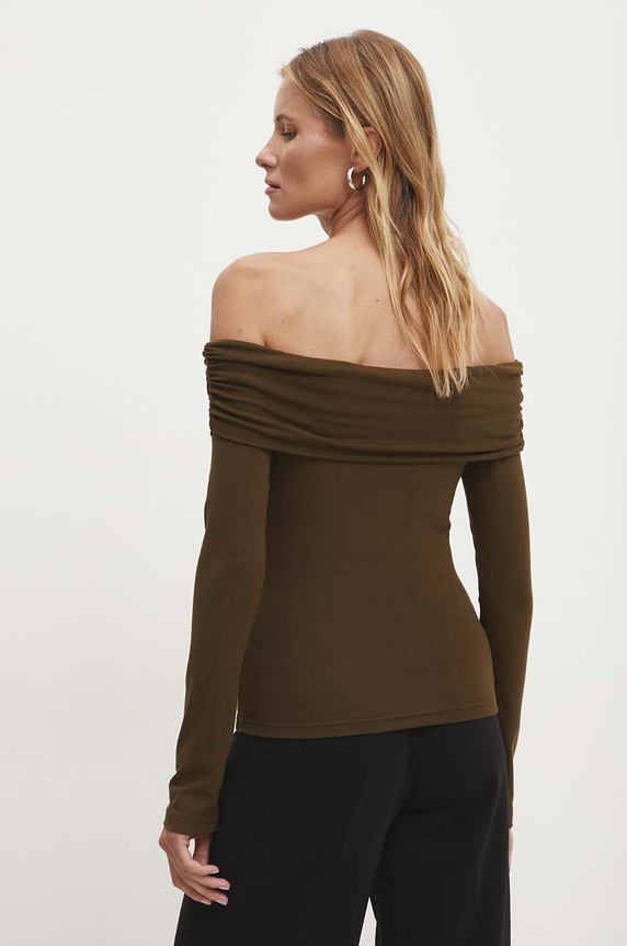 Answear.LAB longsleeve zielony .0896.fms