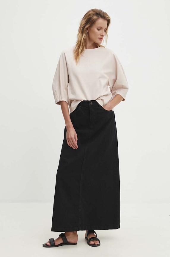 Answear Lab bluza 32523.ijs bej WZ24