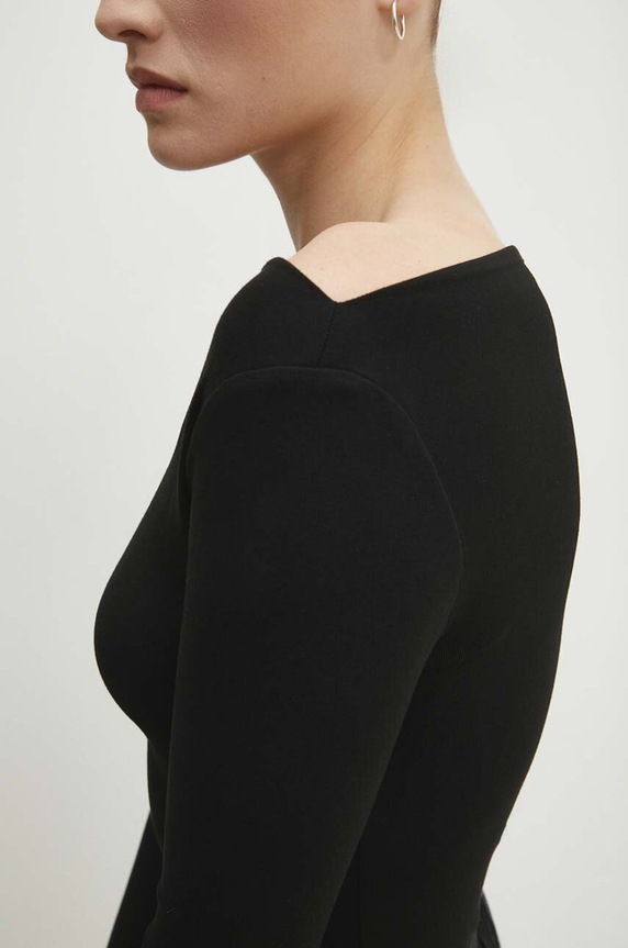 Halenka Answear.LAB slim černá 12519.ijs