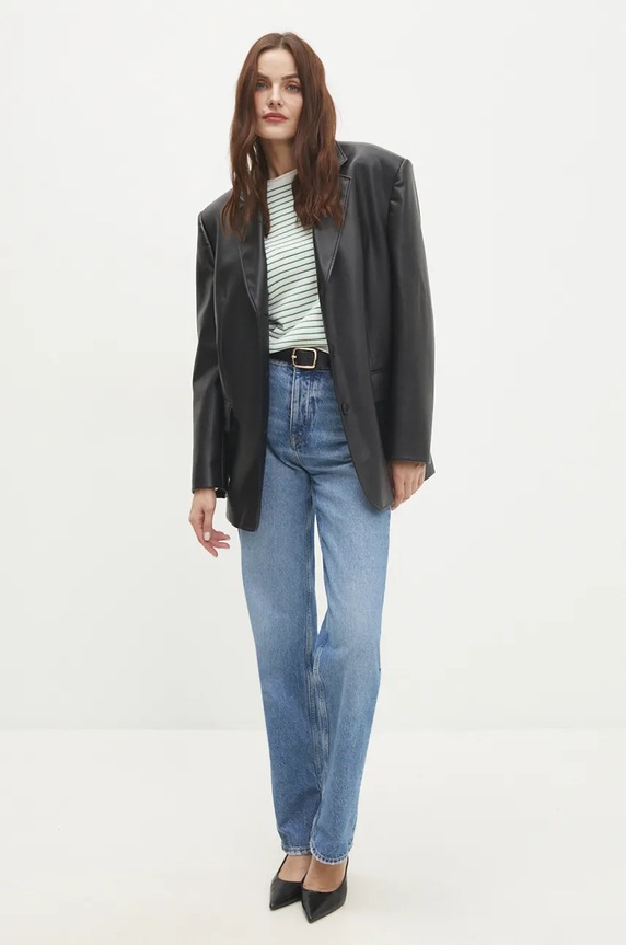 Answear.LAB bluzka tt3773.tos zielony WZ24