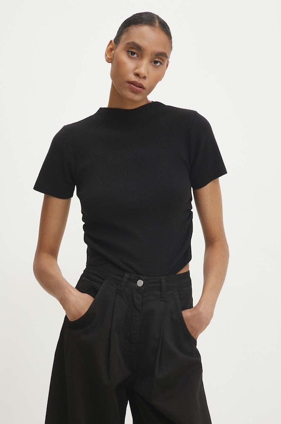 Answear Lab pulover 7985.fos negru WZ24