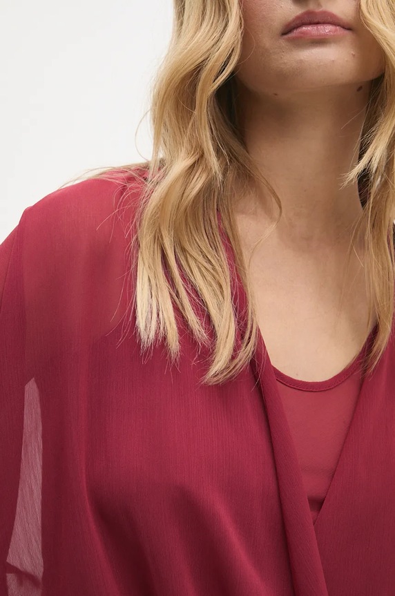 Bluza Answear.LAB LD1496.hos crvena