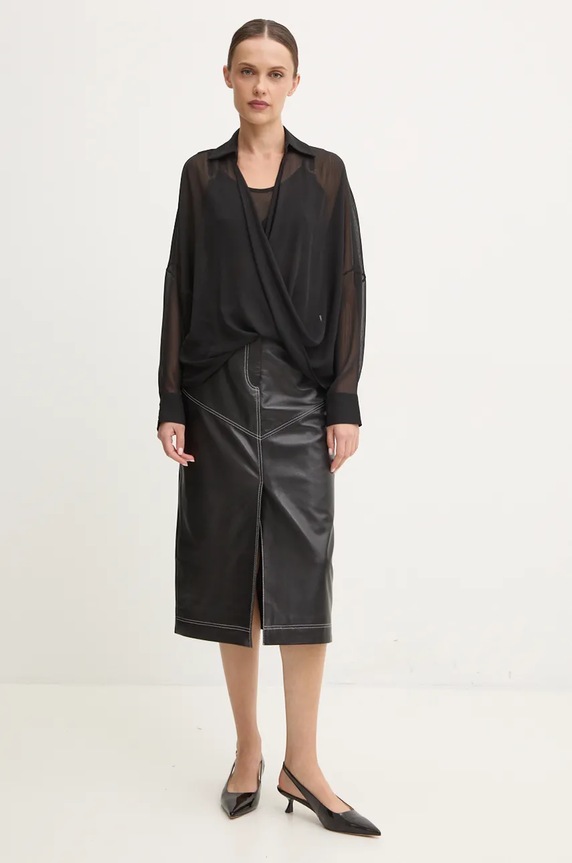 Answear Lab bluza LD1496.hos negru WZ24