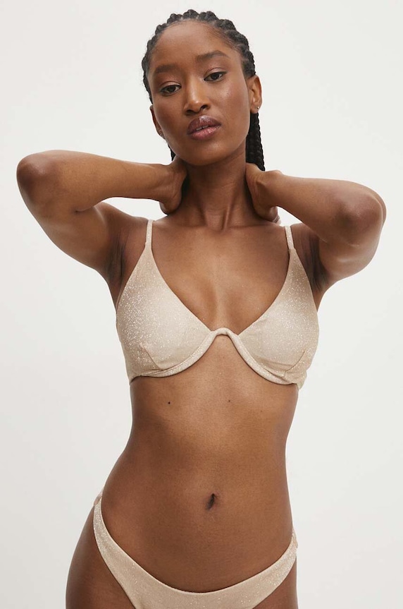 Answear.LAB bikini felső enyhén merevített arany 87672.gora.ims