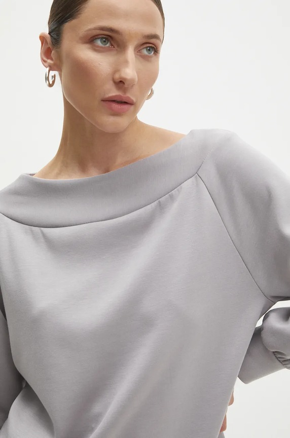 Answear.LAB bluza szary f6086.iw
