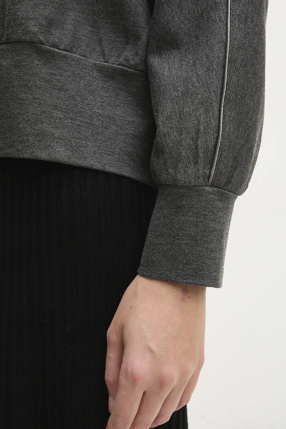 Μπλούζα Answear.LAB sw93716.ilk γκρί