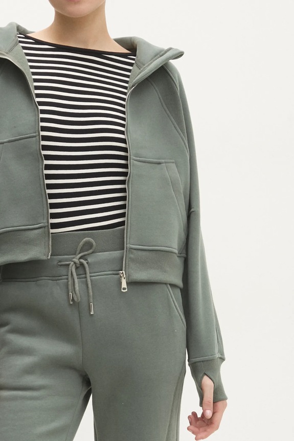 Dukserica Answear.LAB zelena MM6986.hms