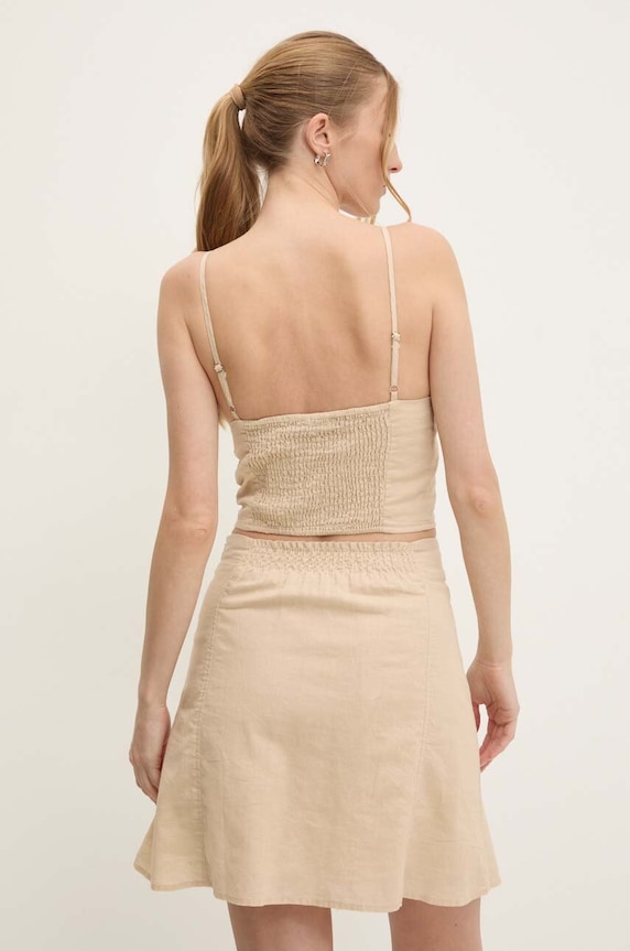 Îmbrăcăminte Answear Lab set de lenjerie 5068ab.IKK bej