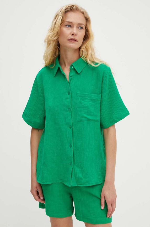 Odzież Answear Lab komplet bawełniany SNG14.TMS zielony