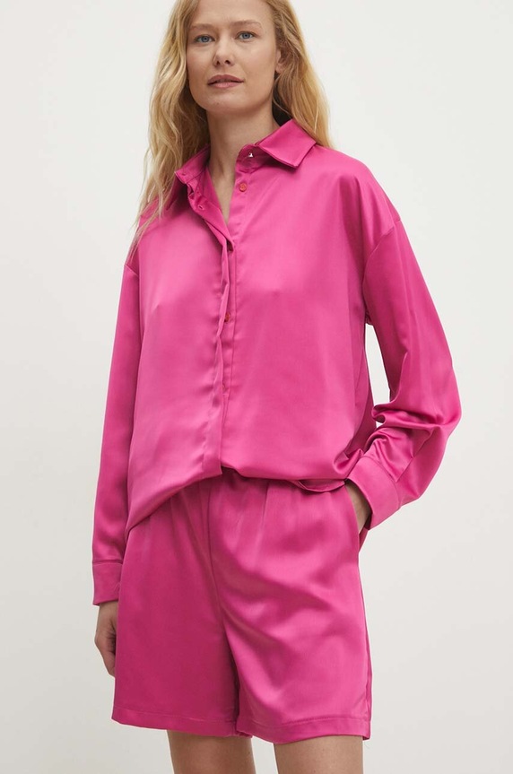 Answear.LAB koszula i szorty 7009.TMS różowy