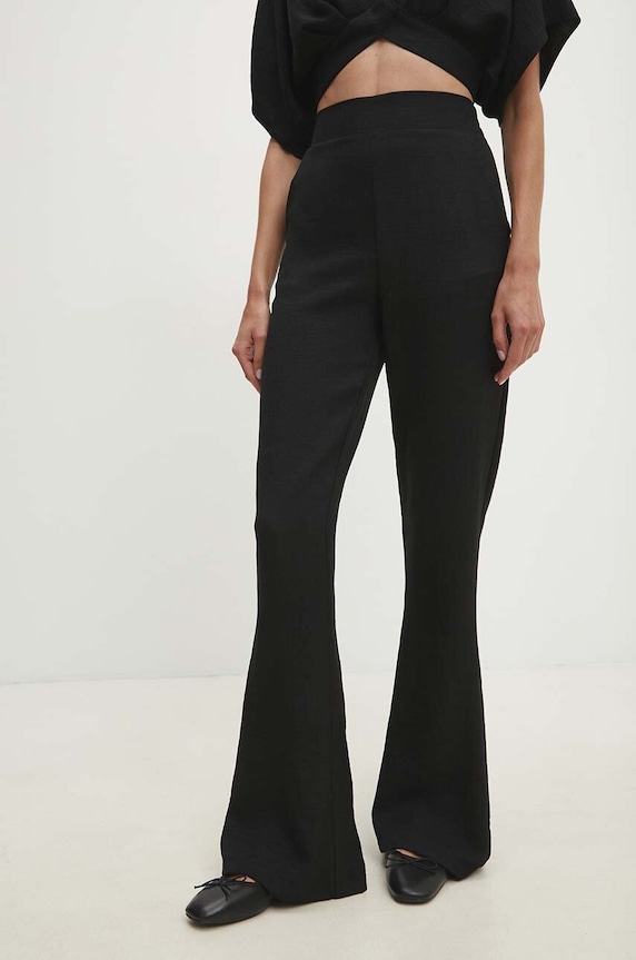 Answear Lab pantaloni negru 23189.th
