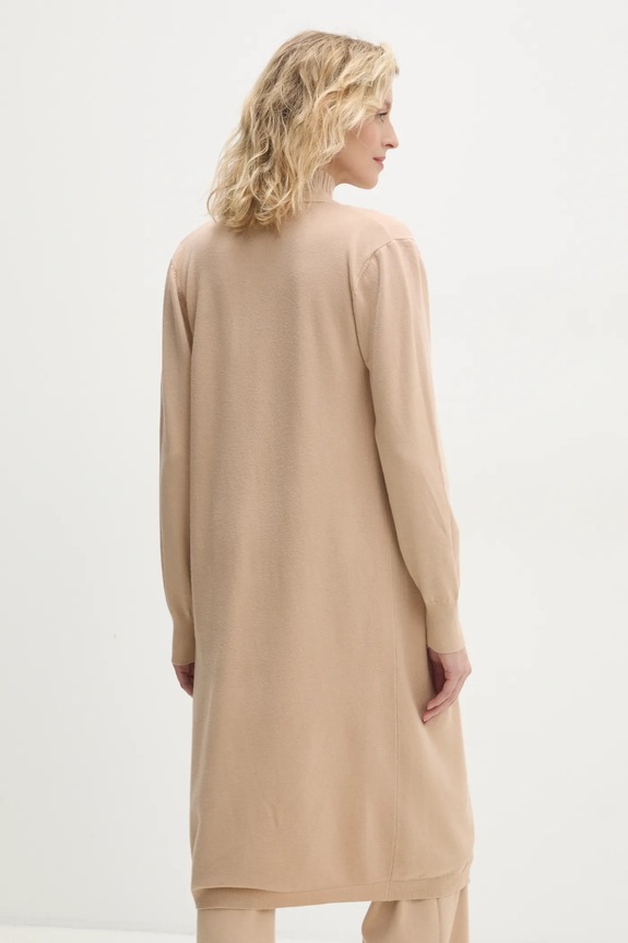 Answear Lab pantaloni, top e cardigan mc2402.FLK beige