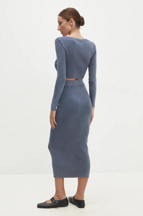 Answear.LAB komplet bawełniany L1213.hms niebieski WZ24