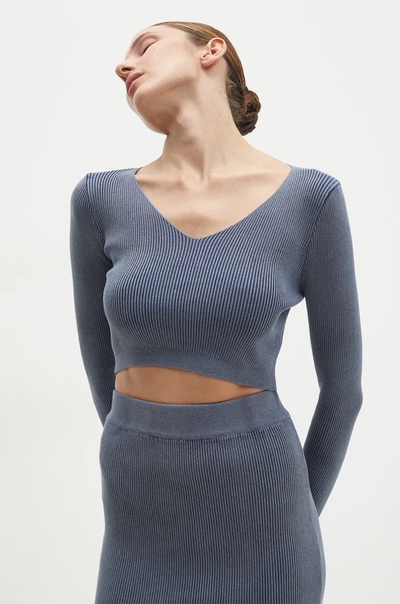 Odzież Answear.LAB komplet bawełniany L1213.hms niebieski