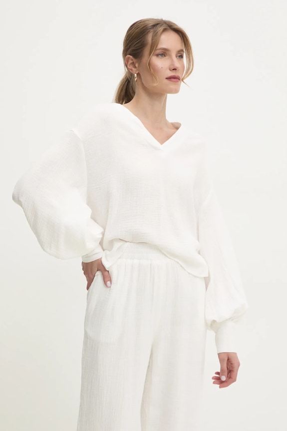 Oblečení Bavlněná souprava Answear.LAB 8873AB.FKK bílá