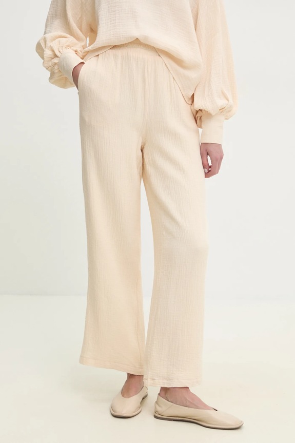 Bombažen komplet Answear.LAB bež 8873AB.FKK