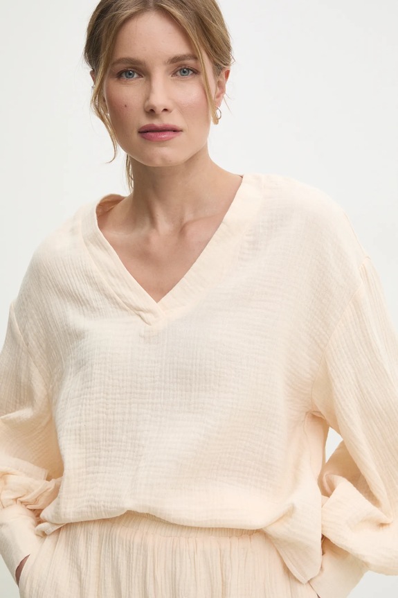 Bombažen komplet Answear.LAB 8873AB.FKK bež