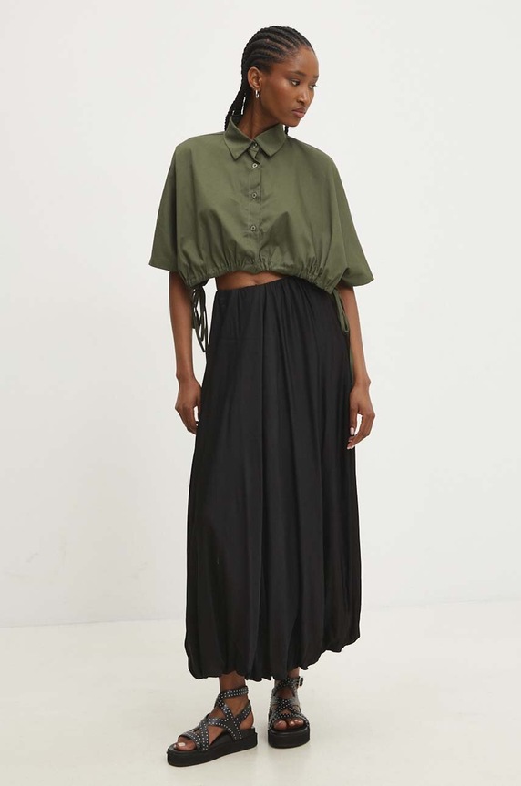 Answear.LAB koszula c17075u.fh zielony WZ24